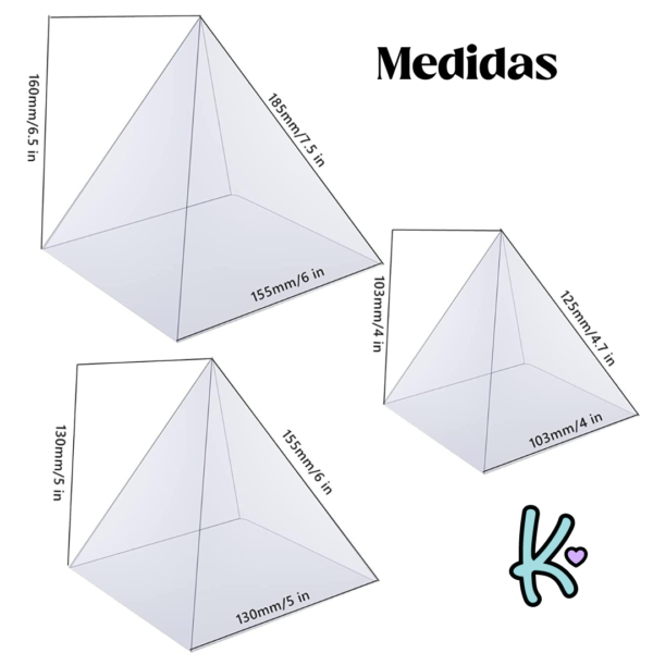 Medidas Moldes de pirámides