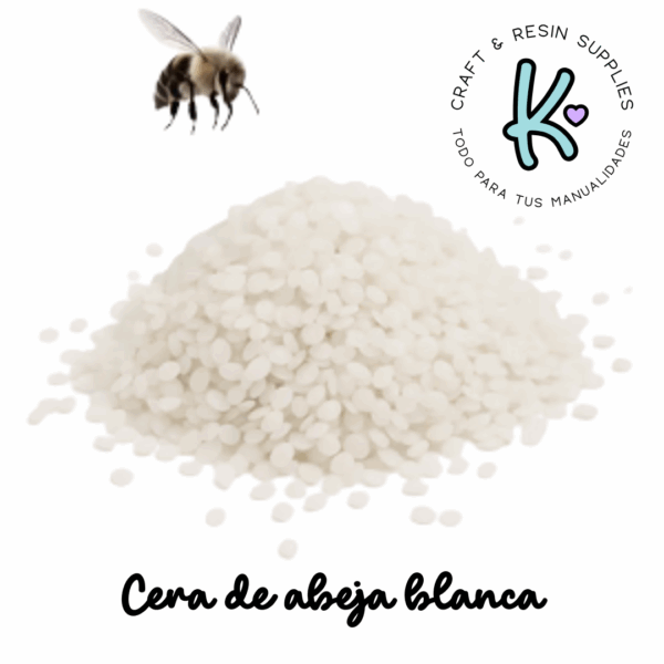 Cera de abeja blanca