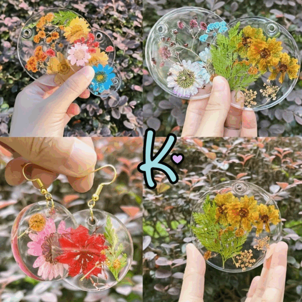 Moldes círculos llaveros