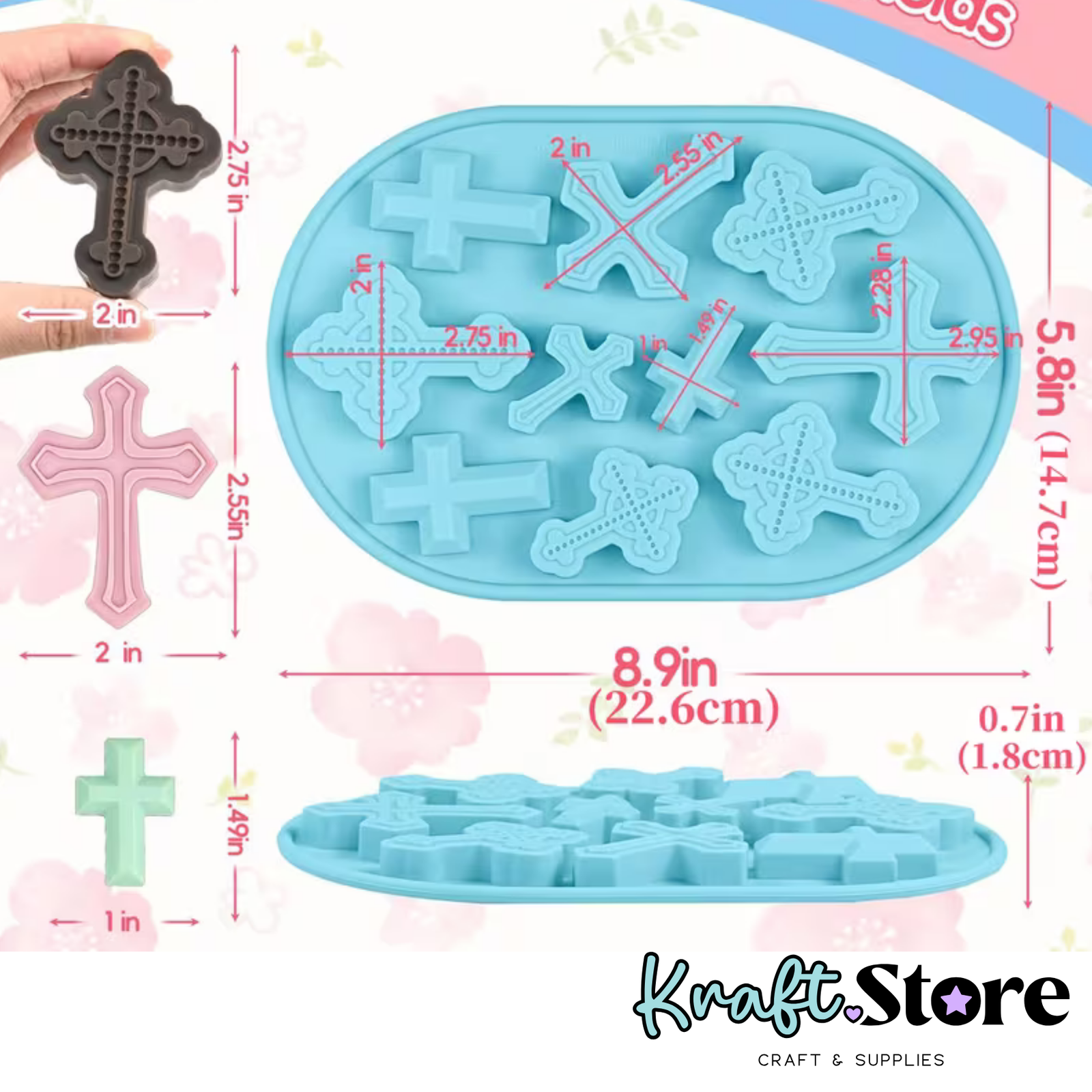 Cruces variadas medidas