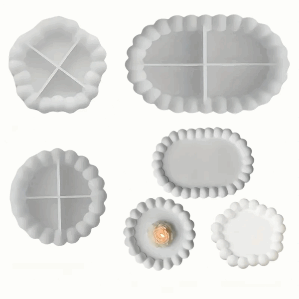 Bandejas borde perlas