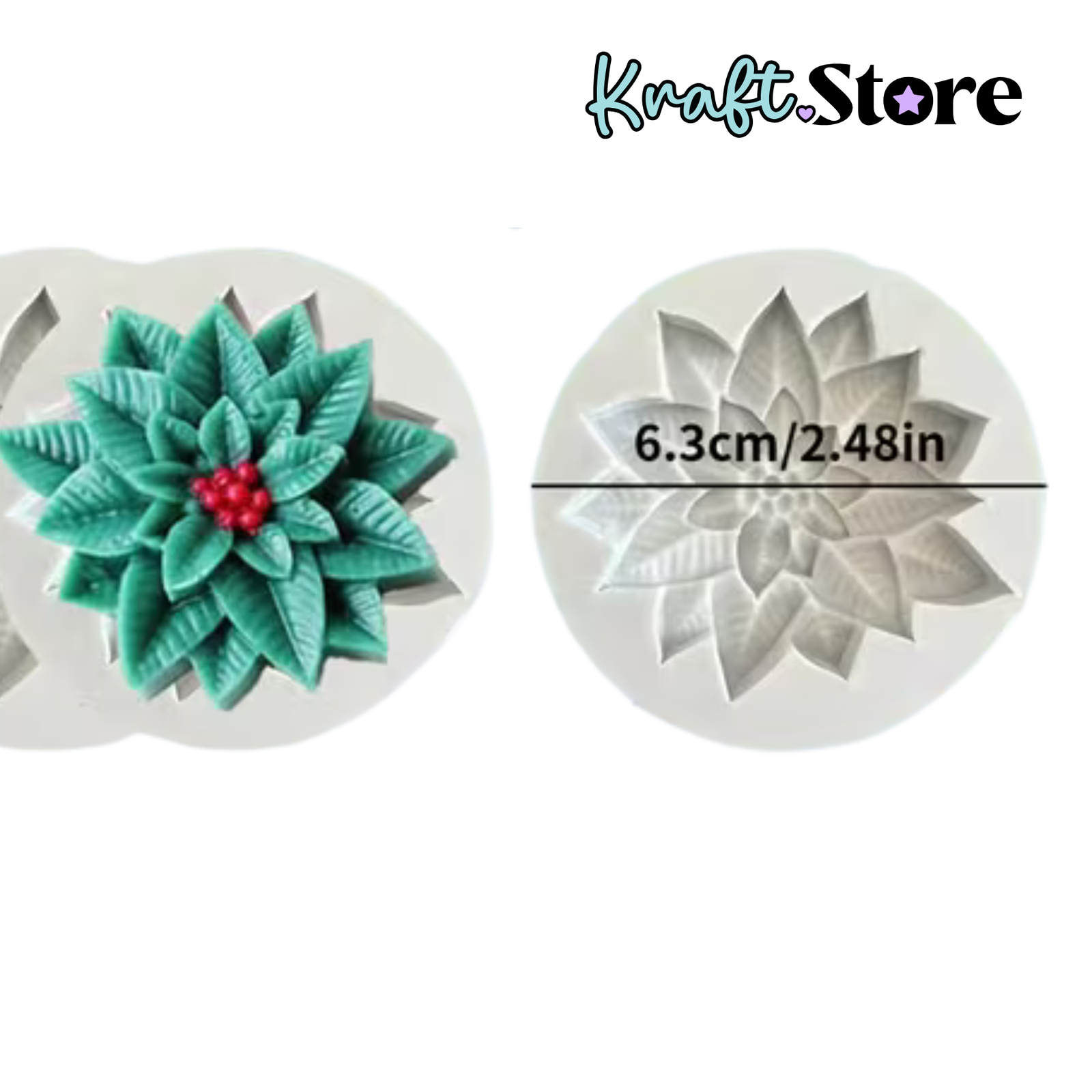 flor noche buena medidas