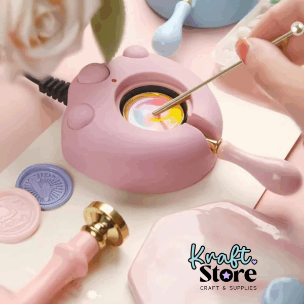 Mini horno eléctrico cera de lacre