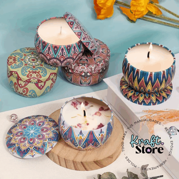 latas para velas