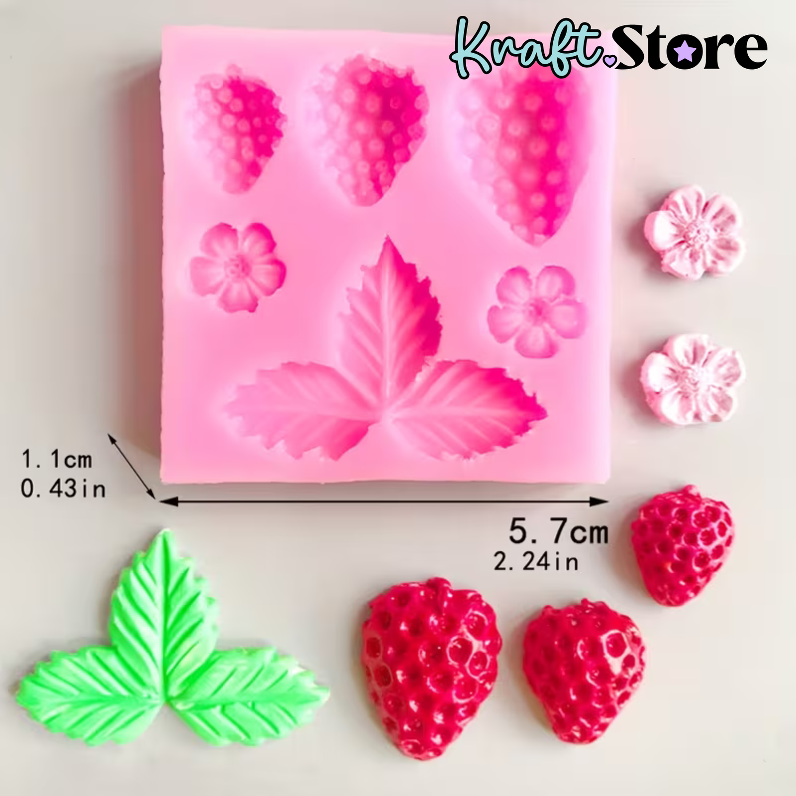 Mini frutillas mix - Imagen 2