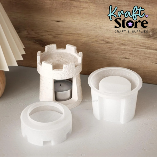 molde castillo difusor