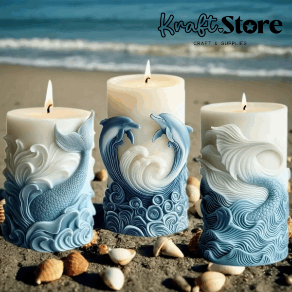 Moldes delfines, sirenas