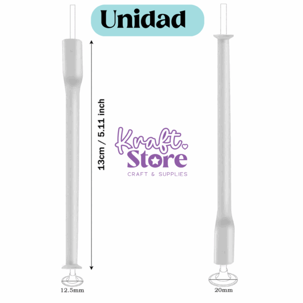 tubo colocacion mecha